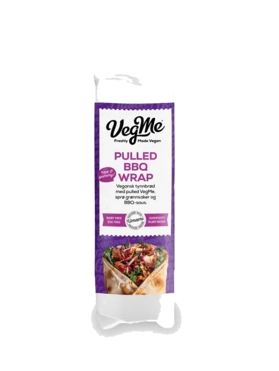 Pulled Bbq Wrap 225g Vegme