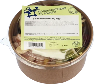 Salat Reker/egg Fersk