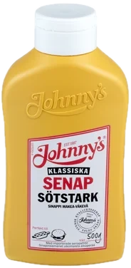 Sennep Søtsterk 500g Johnny's