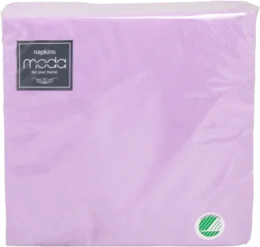 Serviett Lavendel 33cm 50stk Moda