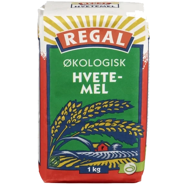 Hvetemel Siktet Økologisk 1kg Regal