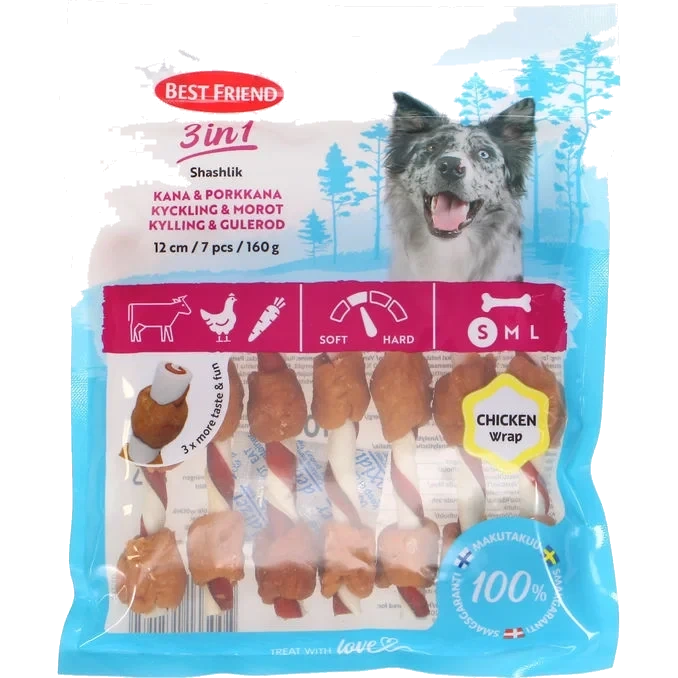 3in1 Shashlik Kyckling & Morot Tuggpinnar