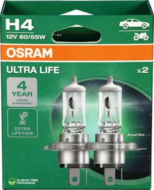 Billampe H4 64193ult-2hb Eco Ultralife