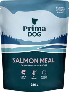 Primadog Måltid Laks 260 g