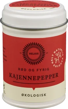 Kajennepepper Økologisk 30g Helios