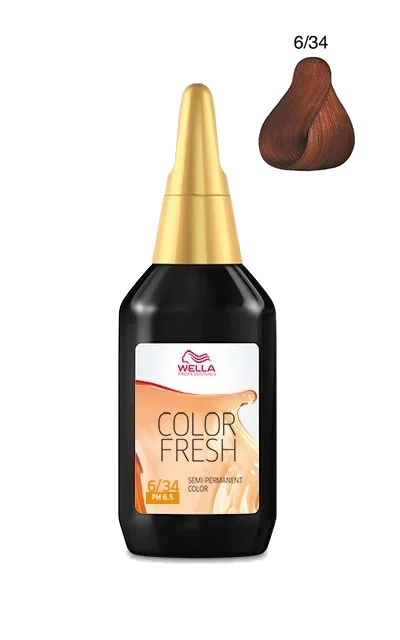 Wella Professionals Color Fresh Wella Dark Blonde Gold Red 6/34