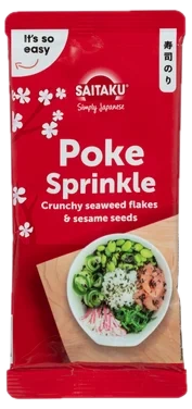 Poke Strøssel m/Tang & Sesamfrø 10g Saitaku
