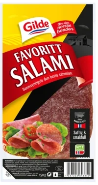 Favorittsalami Skivet 150g Enh