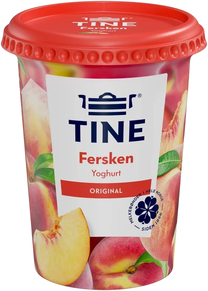Yoghurt fersken