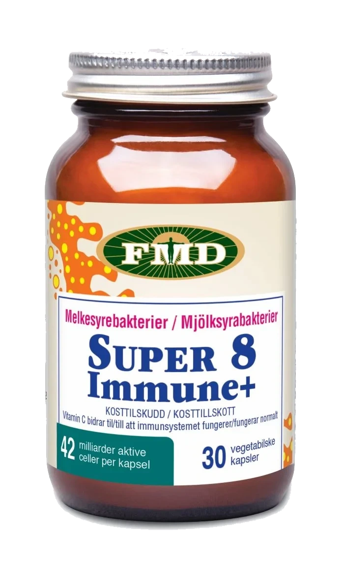 Super 8 Immune+ (melkesyrebakterier)