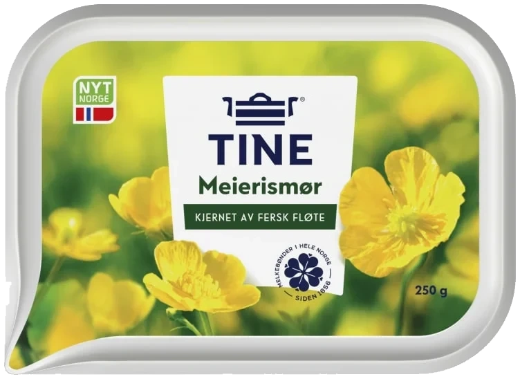 Tine Meierismør 250g Beger