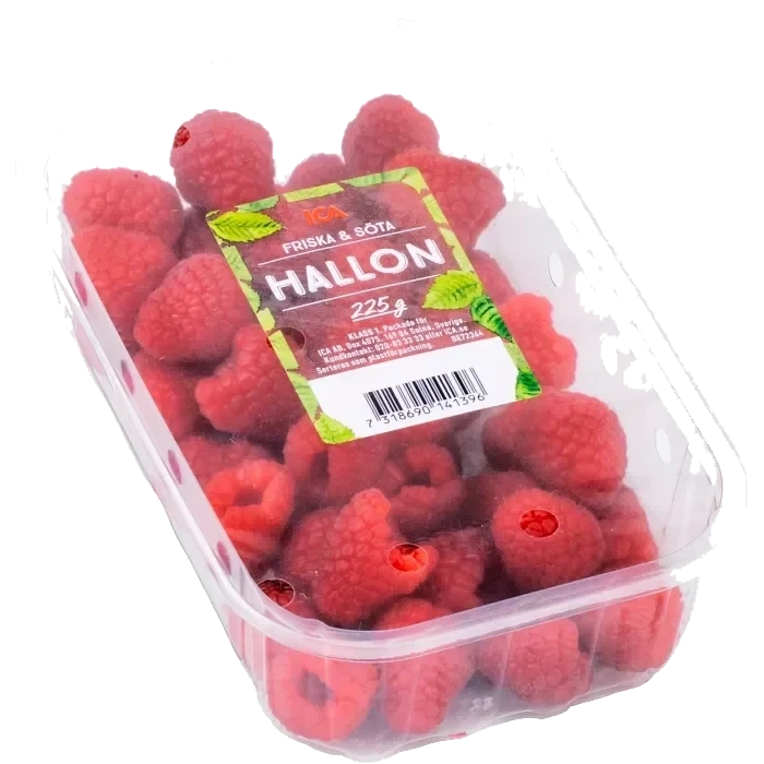 Hallon 225g Klass 1 ICA