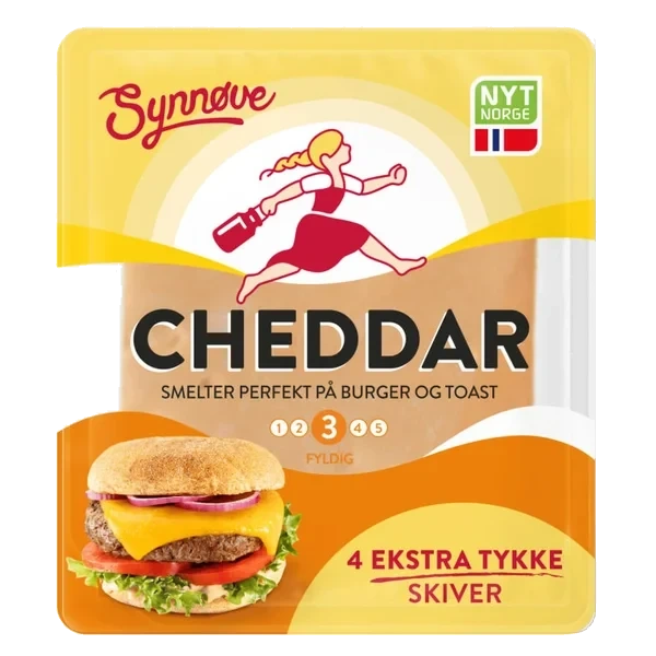 Cheddar Skivet 100g Synnøve