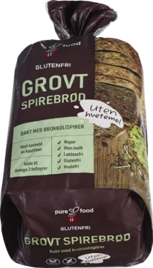 Ekstra Grovt Spirebrød Glutenfri 500g Skivet
