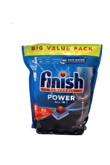 Finish Oppvasktablett Power 80stk