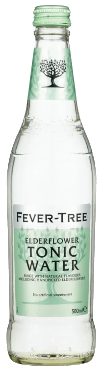 Tonic Water Ederflower 0,5l flaske Fever-Tree