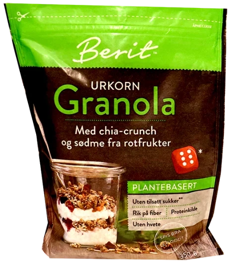 Urkorn Granola Chia Crunch 350g