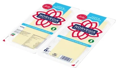 Norvegia Lett 16% Hotellbrett 600g Tine