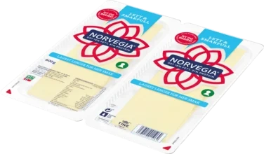 Norvegia Lett 16% Hotellbrett 600g Tine