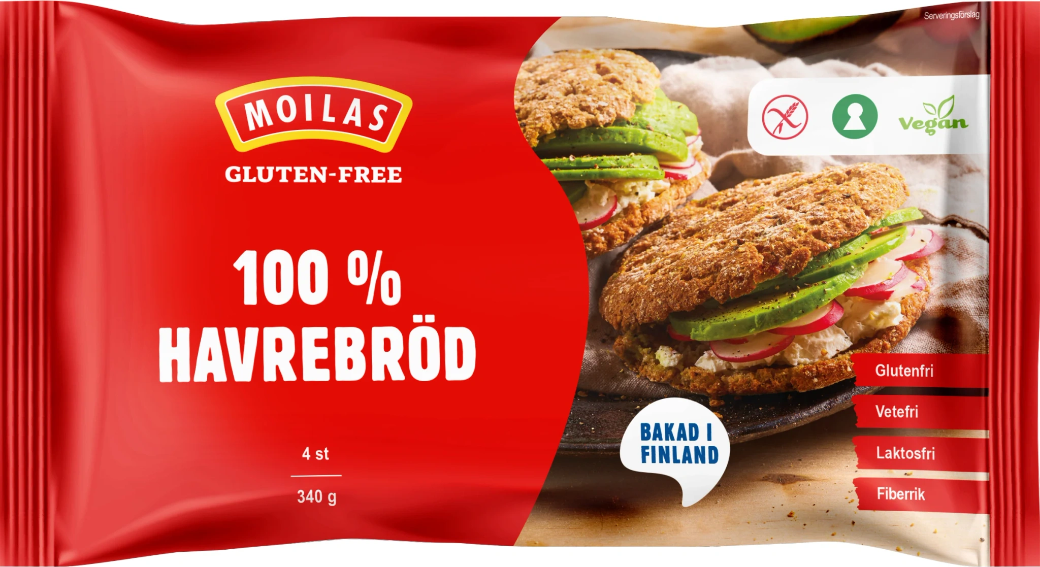 Glutenfritt Havrebröd
