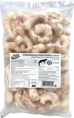 Kongereker Rå Argentinske 16/20 u.Skall