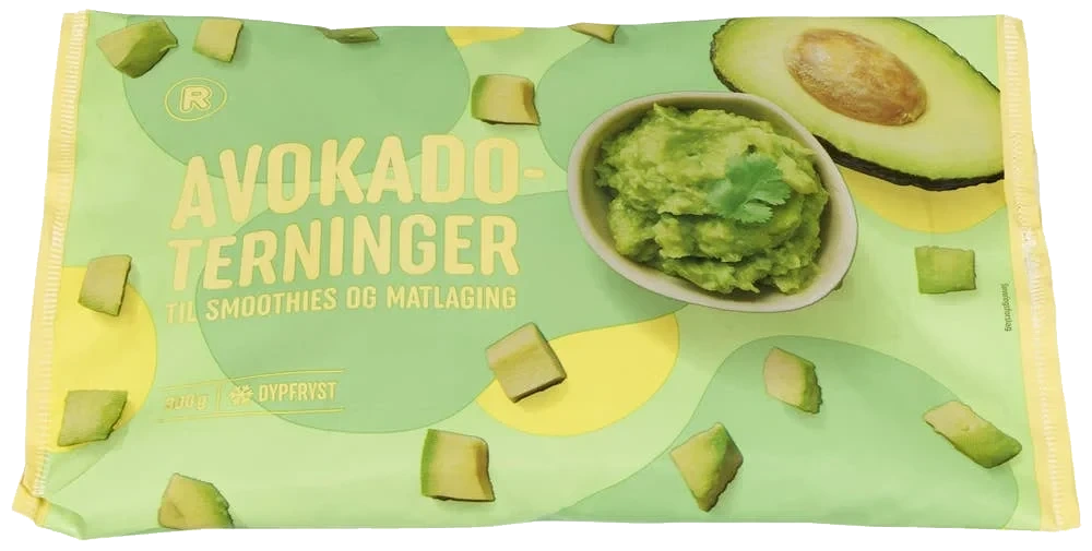 Avokadoterninger
