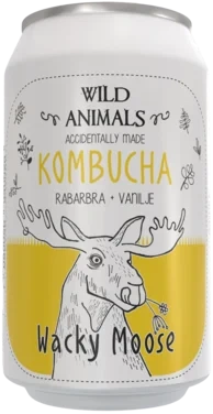 Wild Animals Kombucha Wacky Moose 0,33l bx Senja Roasters