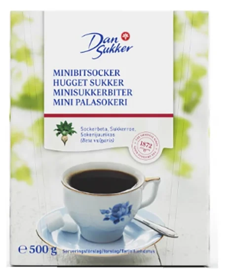 Minisukkerbiter 500g
