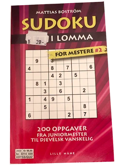 Sudoku Rett I Lomma #2