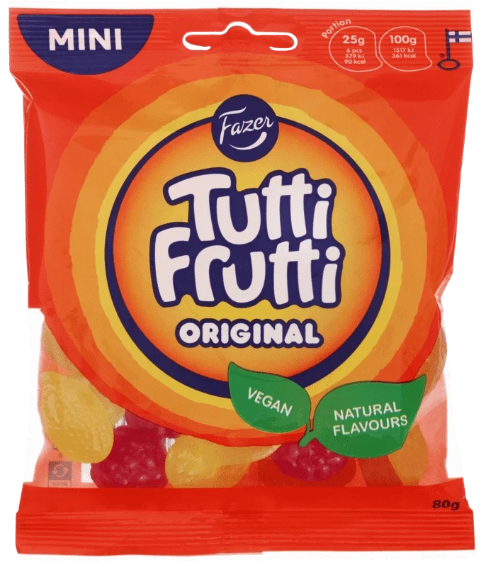Fazer Tutti Frutti Original 80g