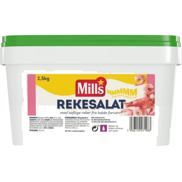 Rekesalat 2,5kg Mills