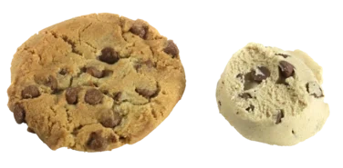 Choc Chip Cookie Rå 50g