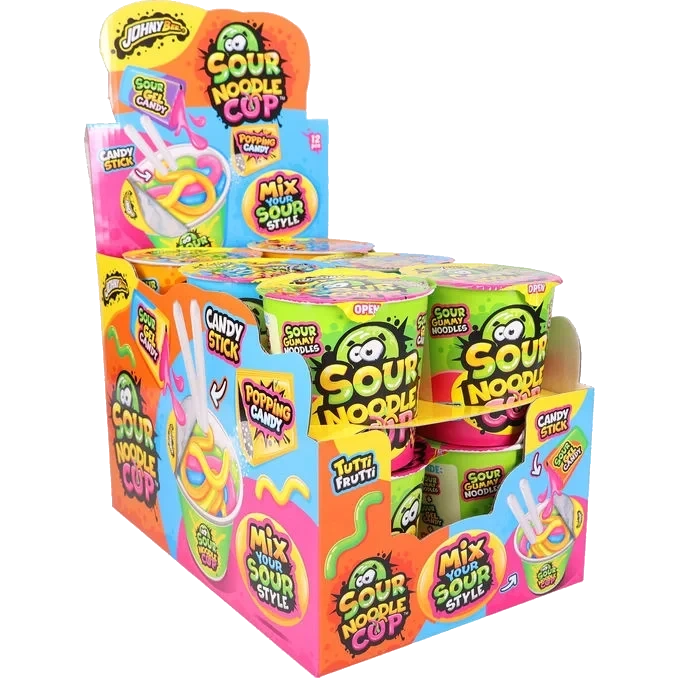 Sour Noodle Cup 12-pack