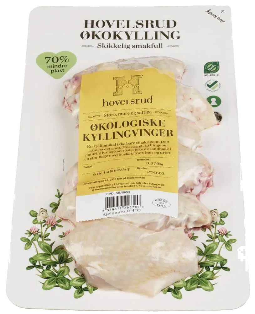 Økologiske kyllingvinger