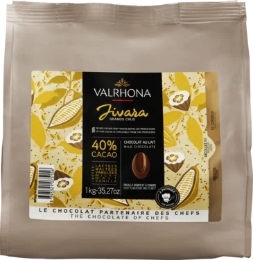 A LA CARTE PRODUKTER AS Melkesjokolade 40% Jivara Valrhona