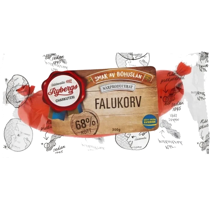 Falukorv Bit 300g Rybergs