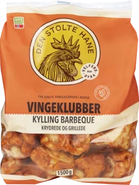Dsh Grillede Vingeklubber 1500g