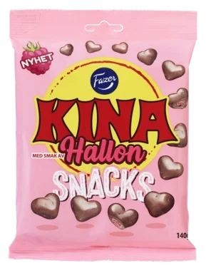 Kina Snacks Bringebær