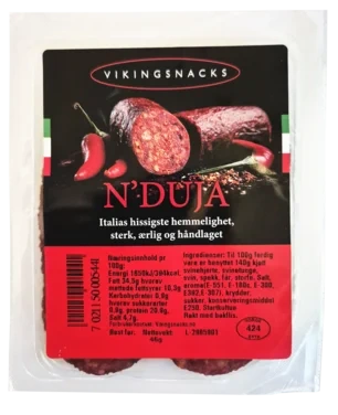 Vikingsnacks Nduja 45g