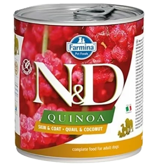 N&D Dog Quinoa Quail 285g