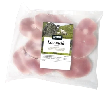 Lammelår i Skiver Lofotlam