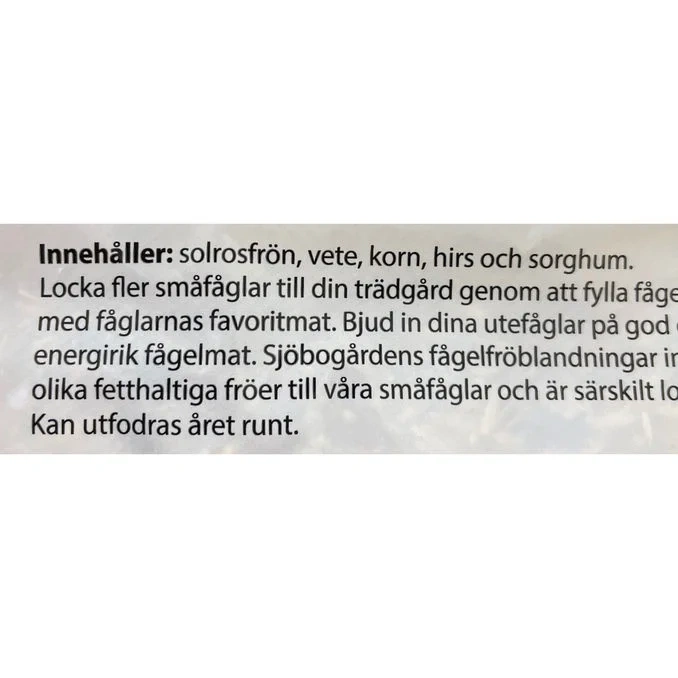 Viltfågelblandning