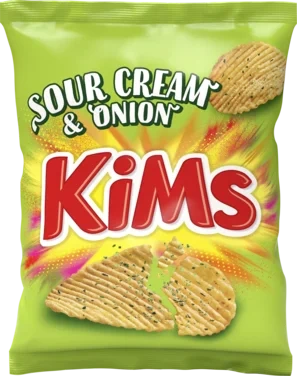 Kims Potetgull Sour Cream & Onion 200g