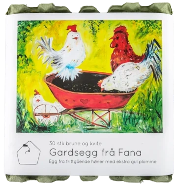 Egg 30stk S/m Bakketun