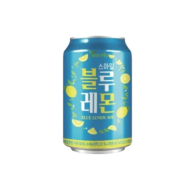 Korean Smile Blue Lemonade 340ml