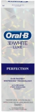 Tannkrem 3d White Luxe Perfection 75ml.oral-b