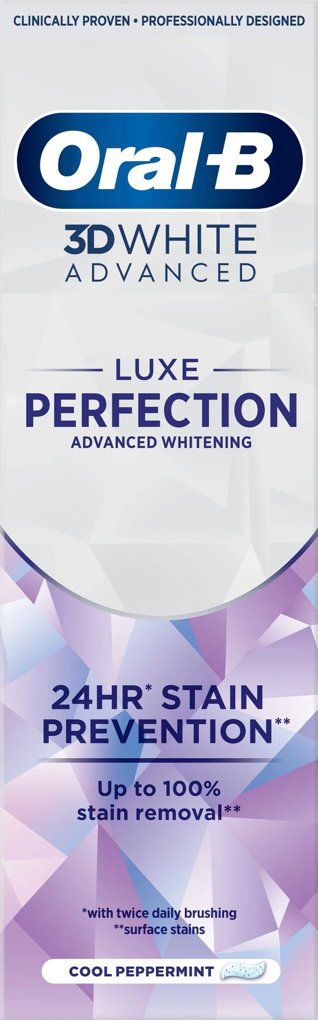 Tannkrem 3d White Luxe Perfection 75ml.oral-b