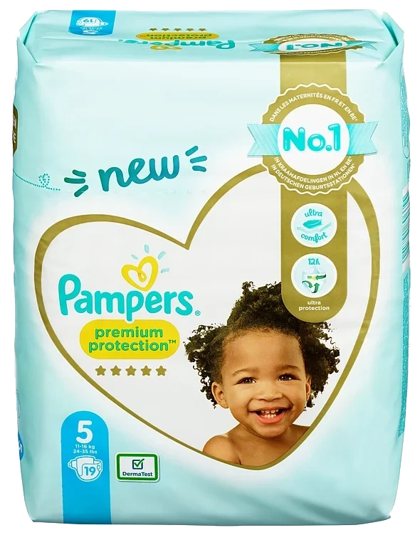 Pampers Premium Protect S5 11-16kg 19stk
