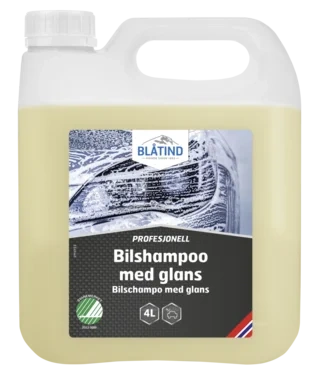 Blåtind Profesjonell Bilshampoo med Glans 4l
