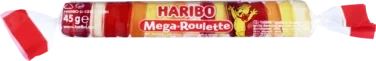 Mega Roulette Fruit 45g Haribo Stk